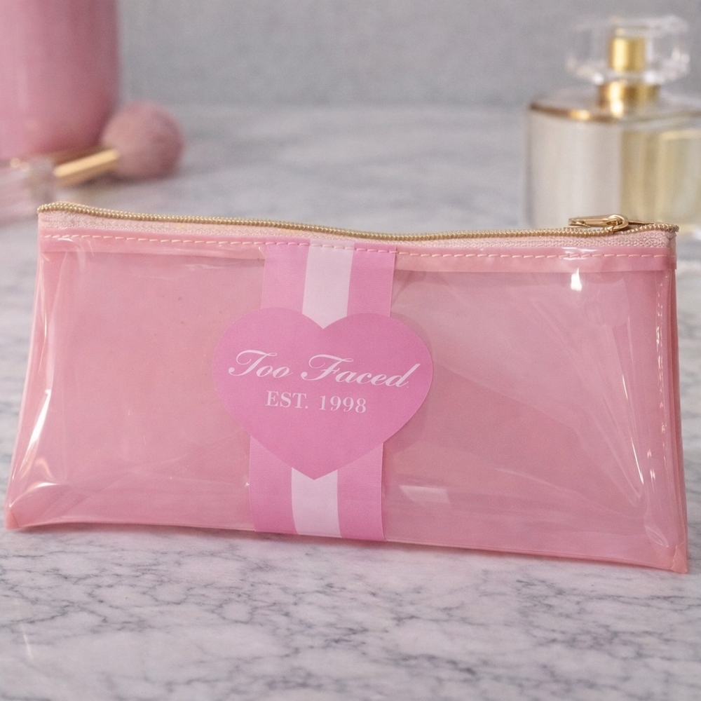 Too Faced makeup bag